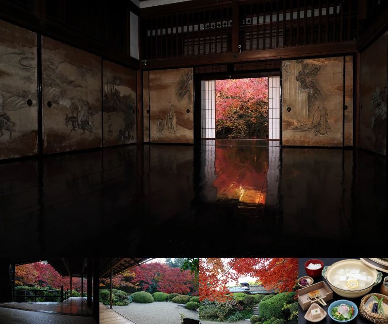 全国旅行支援 実相院の 床もみじ と南禅寺 詩仙堂 曼殊院紅葉めぐり貸切タクシー日帰りプラン じも旅京都